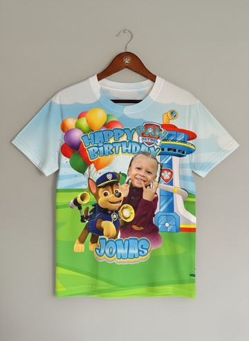R.I.P. Memorial all-over front sublimation tribute tee