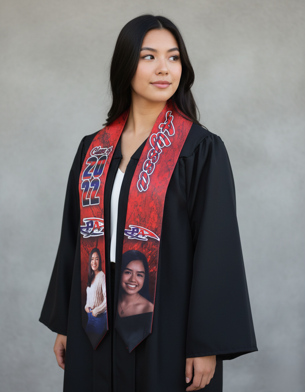 Graduation stoles customized