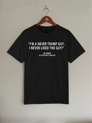 I NEVER LKED THE GUY JD VANCE