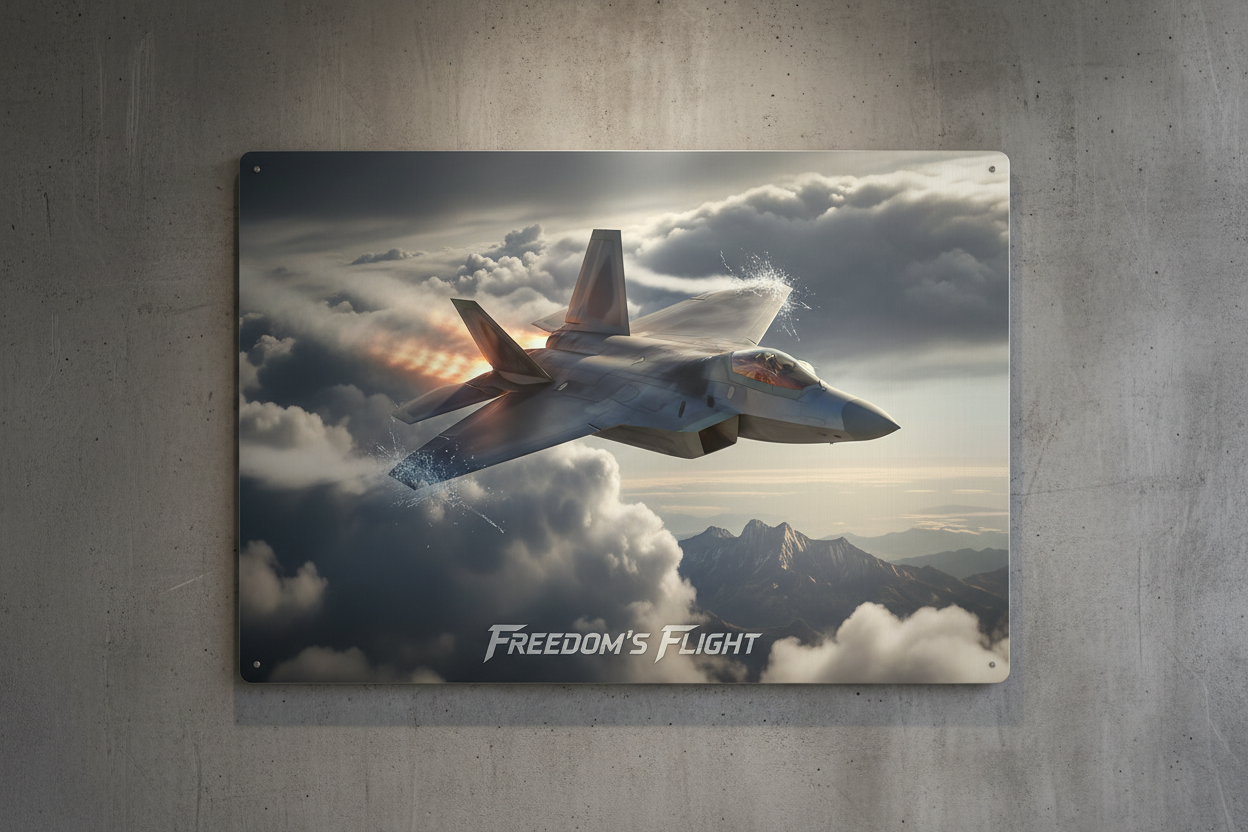 Air Force Metal Sign