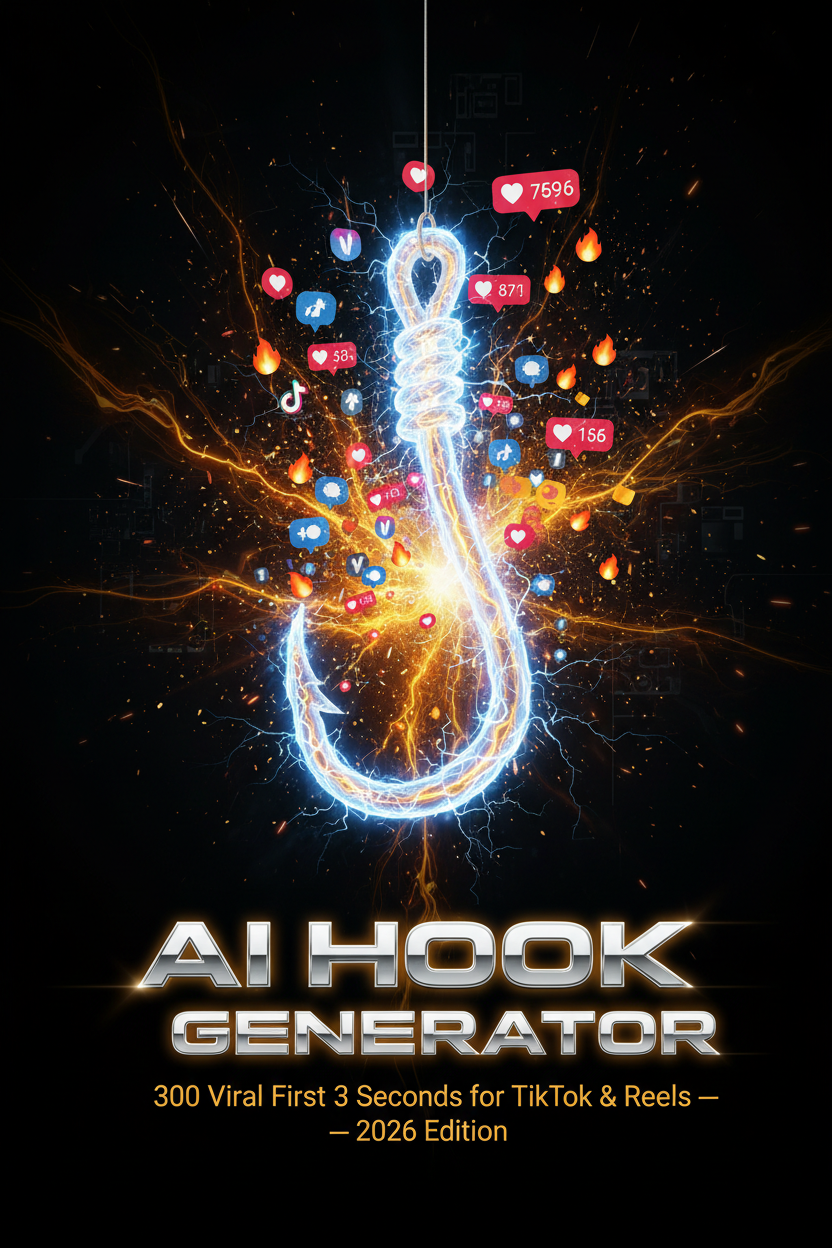 AI Hook Generator eBook cover