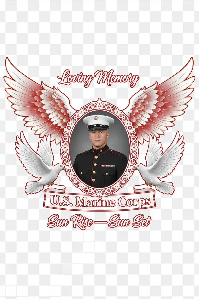 Marines Print Design